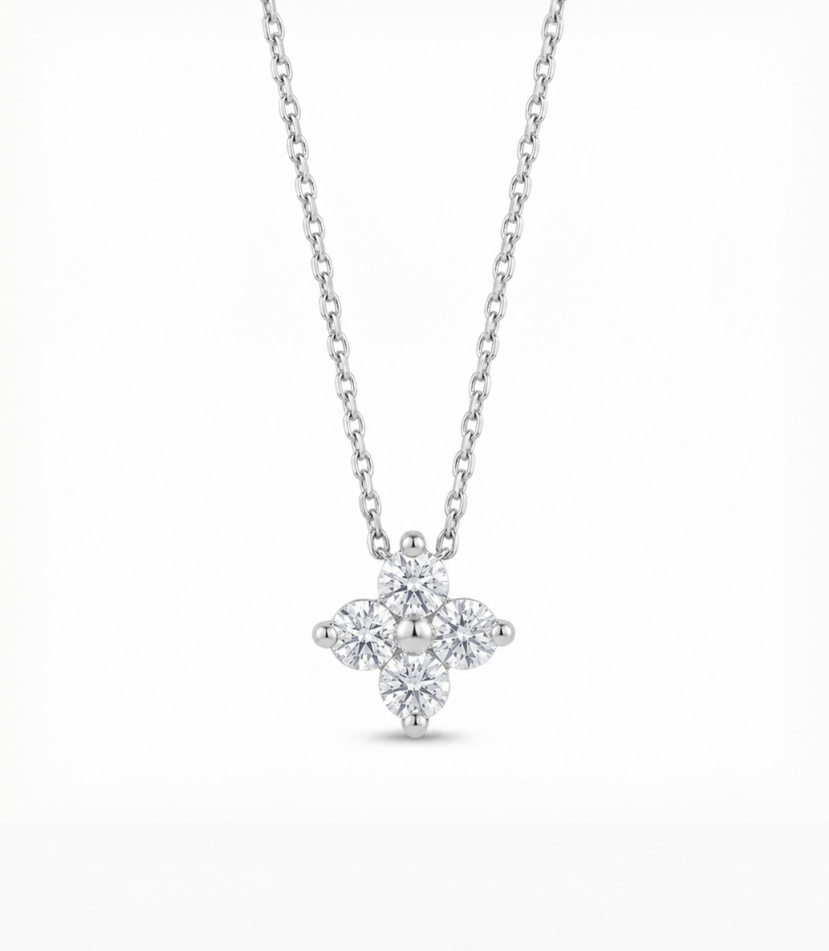 Paris Clover Pendant Necklace