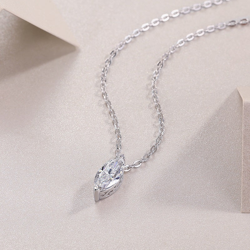Alexandra Marquise Moissanite Necklace