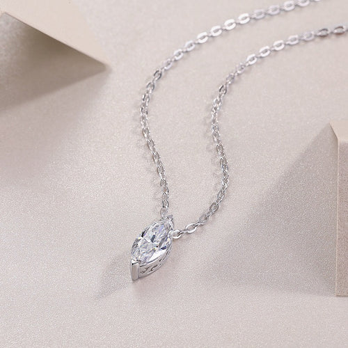 Alexandra Marquise Moissanite Necklace