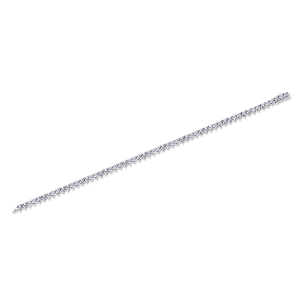 Clarissa Silver and Moissanite Tennis Bracelet