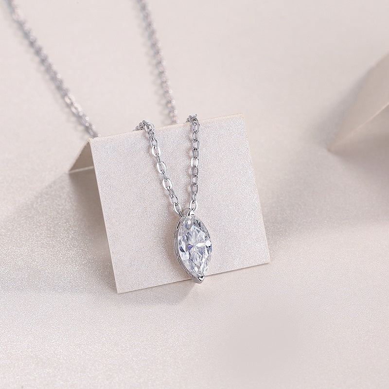 Alexandra Marquise Moissanite Necklace
