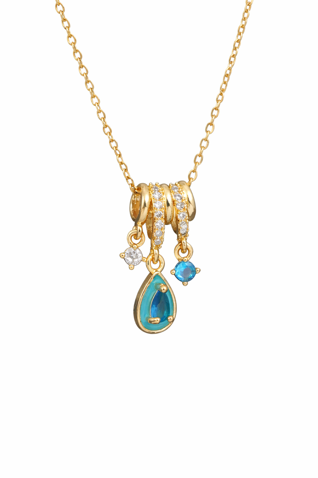Oceane Charm Pendant Necklace