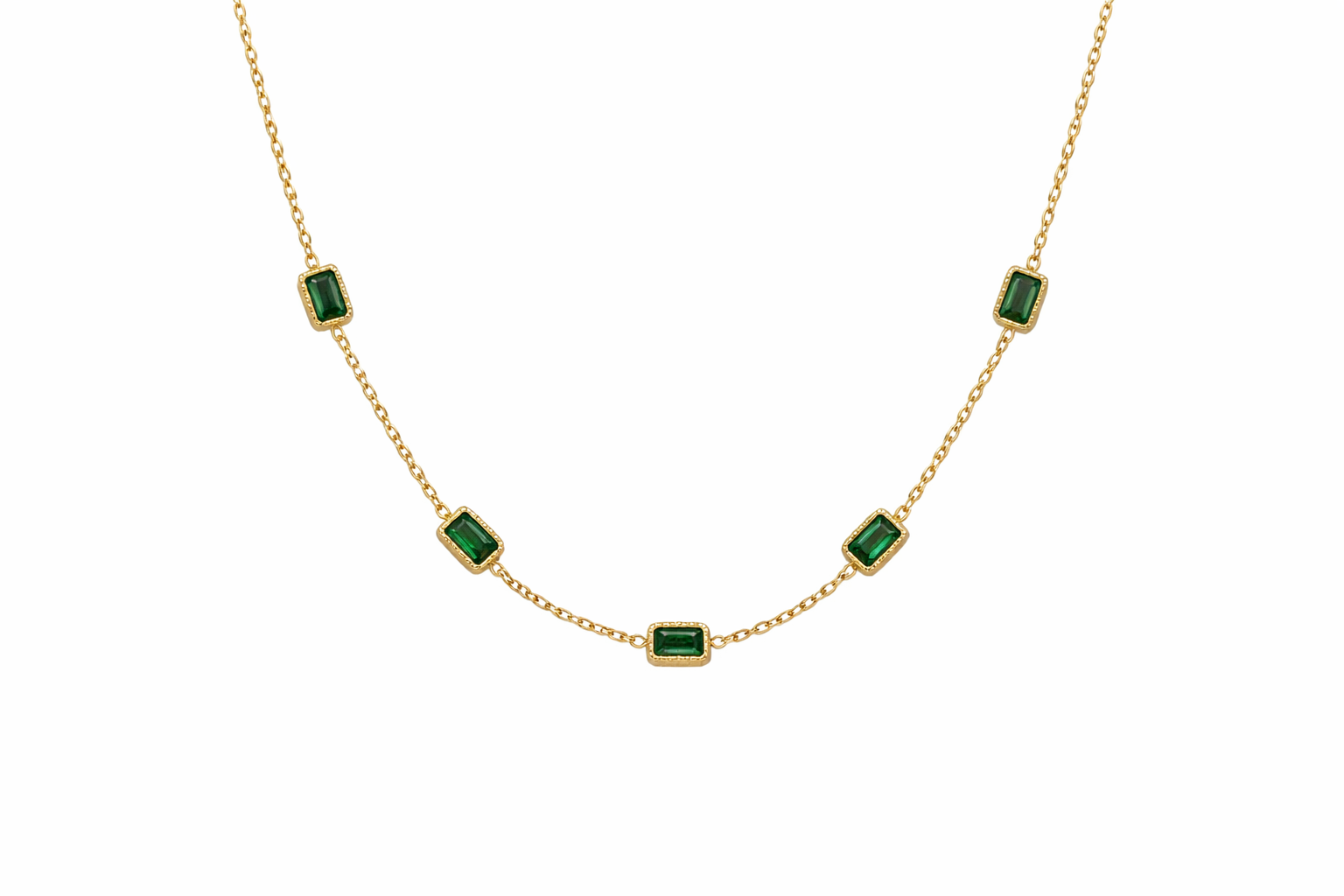 Cordelia Emerald Necklace