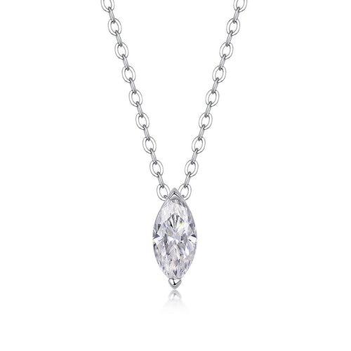 Alexandra Marquise Moissanite Necklace